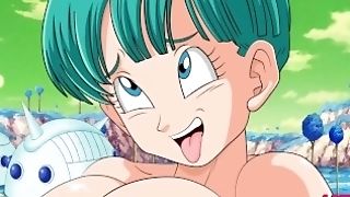 Dragon Ball - Bulma Gives Goku A Tit-screwing