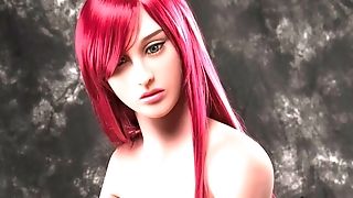Red-haired Real Life Romp Doll Mummy For A Intense Fellatio